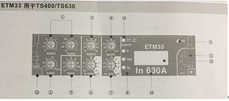 ETM33多功能型電子脫扣器